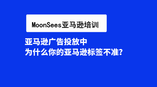 亚马逊广告投放中，为什么你的亚马逊标签不准？
